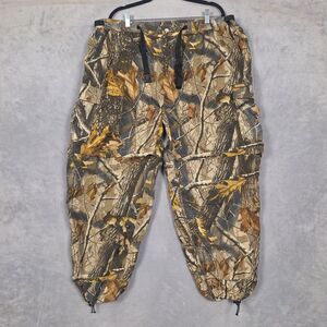 Remington Mossy Oak Camo Convertible Hunting Pants/shorts Mens 2XL (40) belted‎